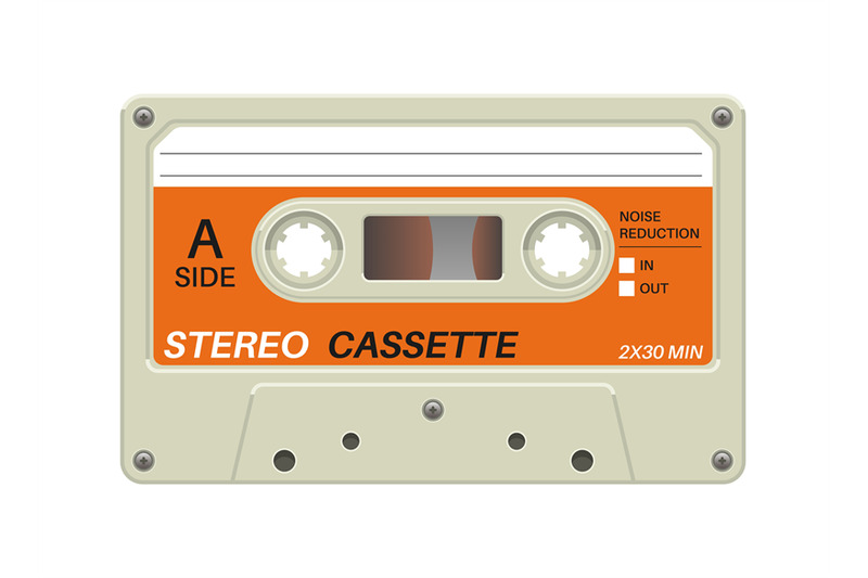 retro-cassette-audio-equipment-for-analog-music-records-blank-stereo