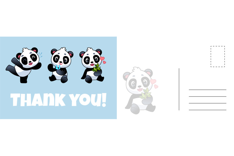 thank-you-panda-postcard-cute-asian-adorable-bears-grateful-letter-t