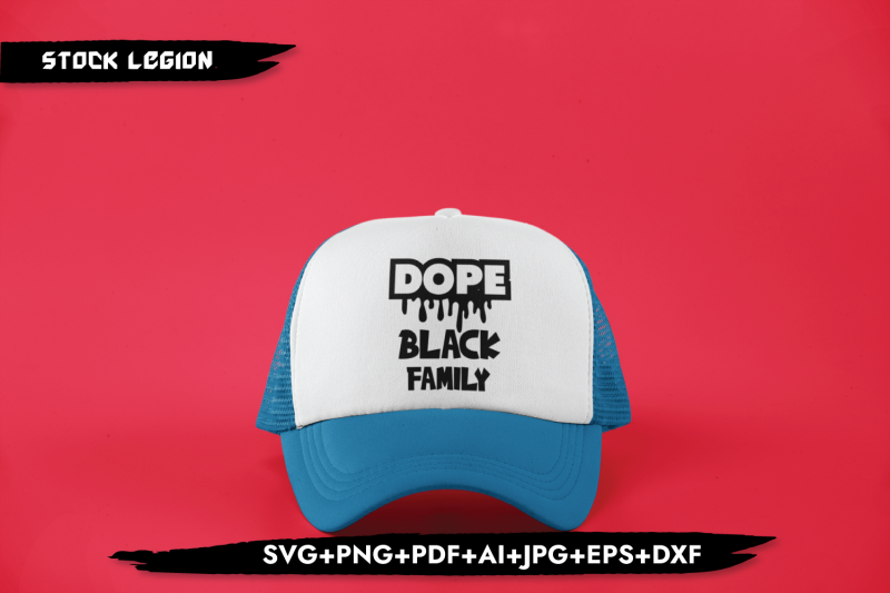 dope-black-family-dripping-svg