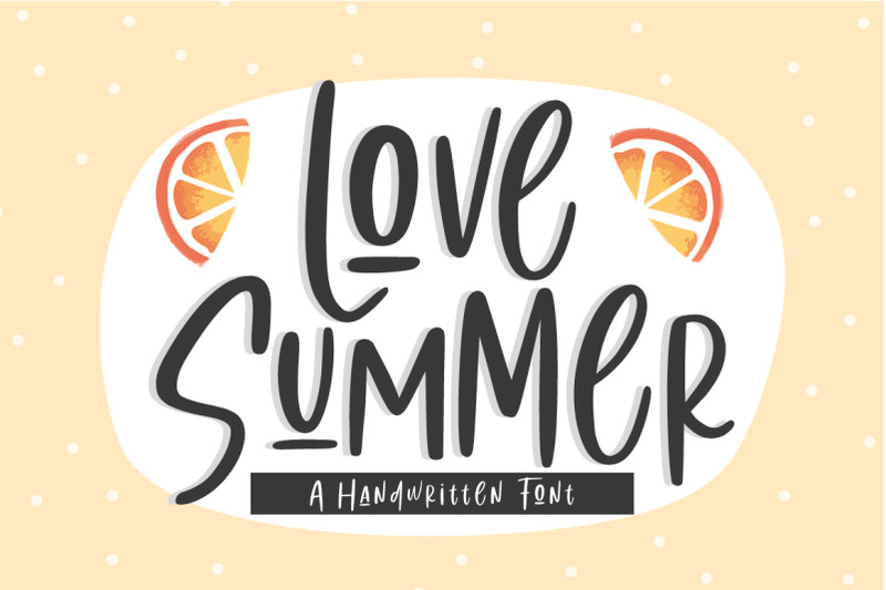 love-summer-handwritten-font
