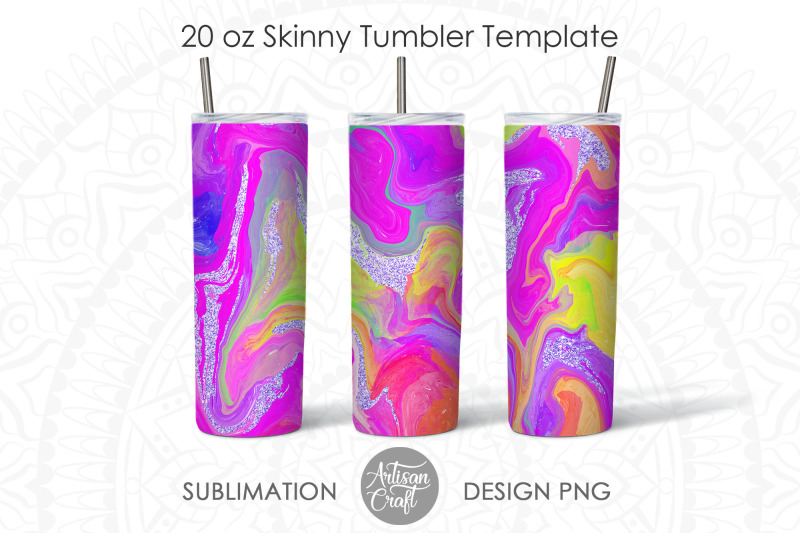 20-oz-skinny-tumbler-design-multicolor-marble