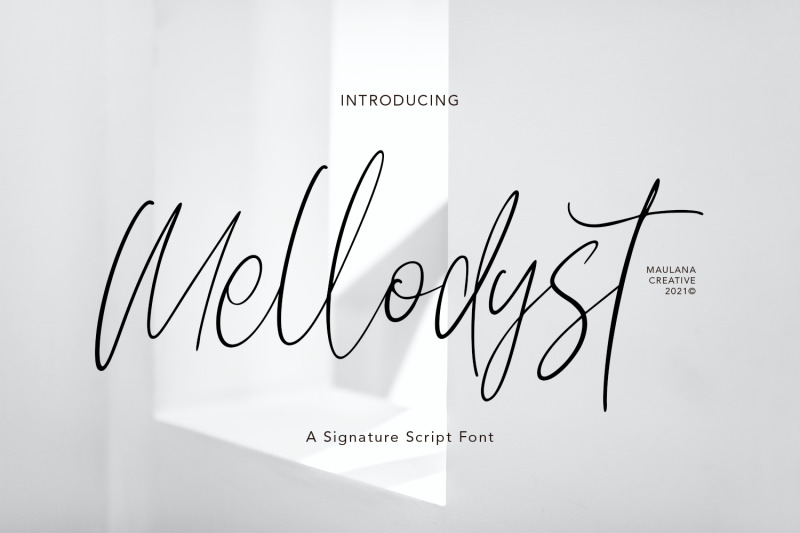 mellodyst-signature-font