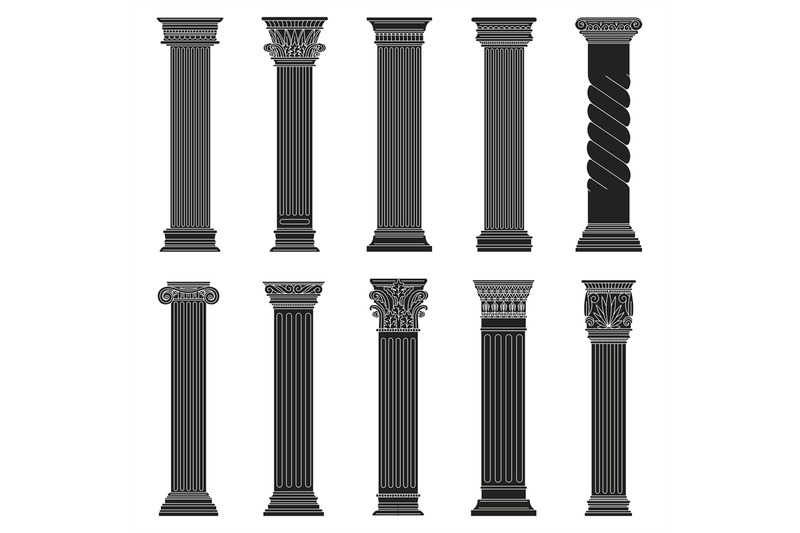 greek-ancient-columns-classic-roman-and-greek-architectural-stone-pil