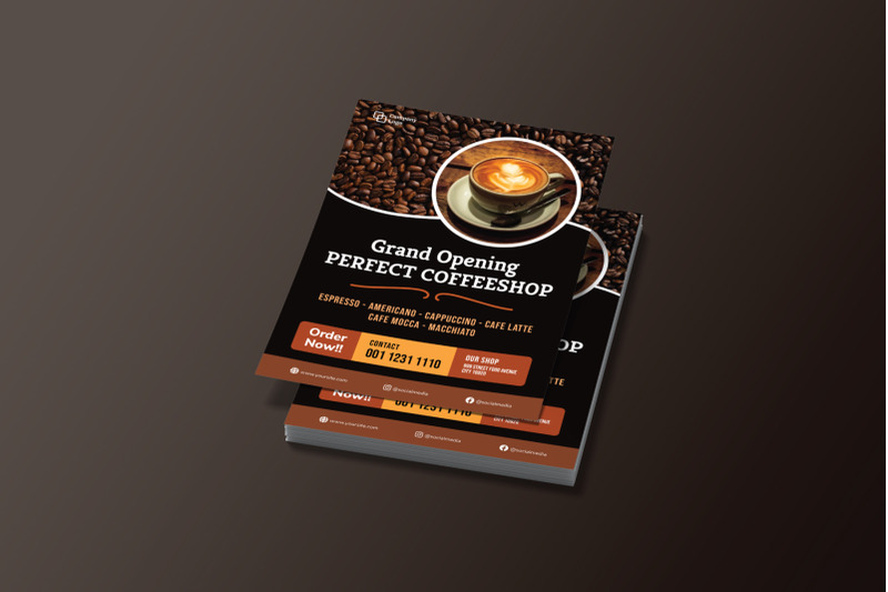 coffee-shop-opening-flyer-template