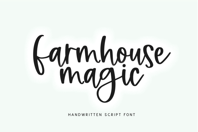 farmhouse-magic-handwritten-script-font