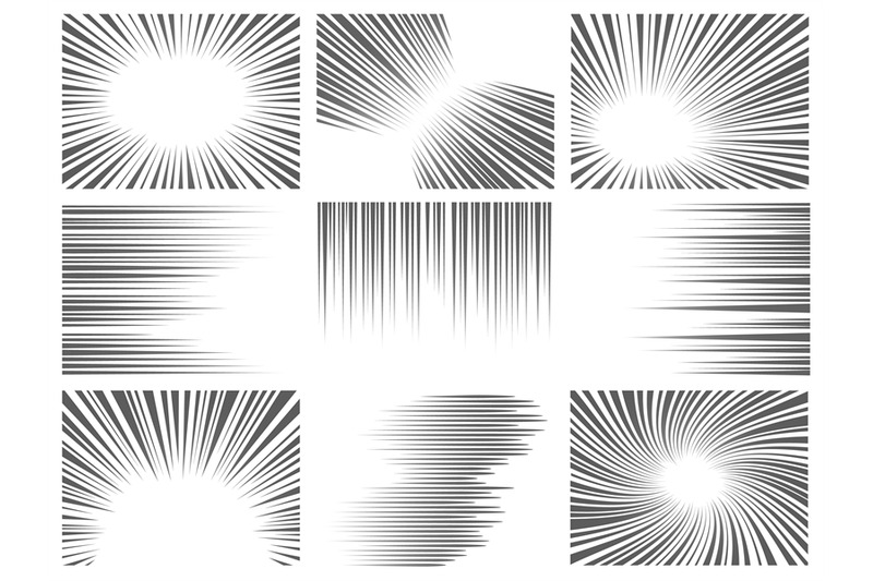 comic-line-effect-radial-and-horizontal-speed-motion-texture-for-mang