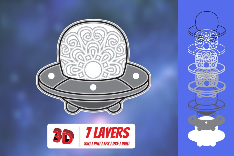 3d-flying-saucer-svg