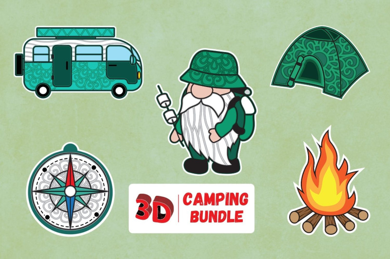 3d-camping-svg-bundle