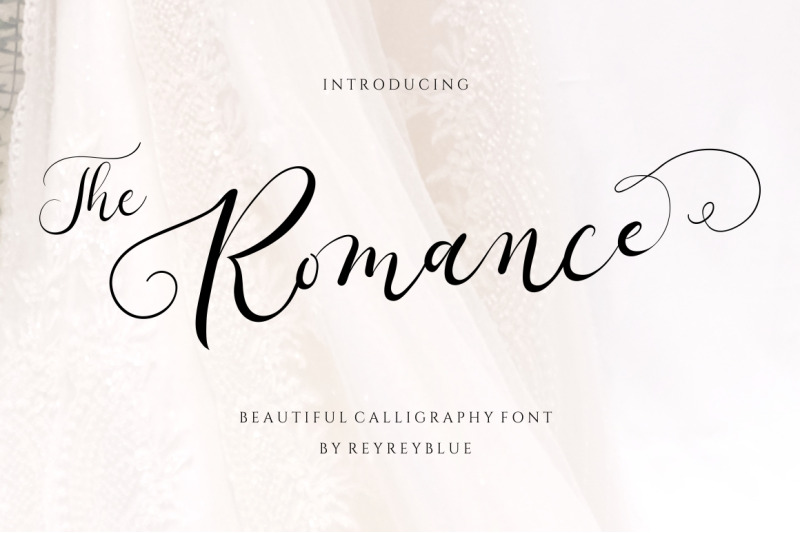 the-romantic-wedding-font