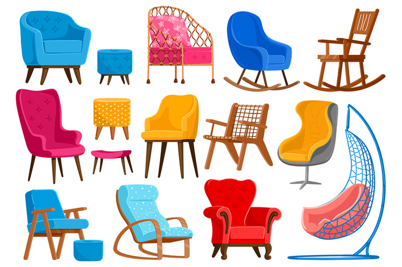 cartoon-armchairs-modern-comfortable-furniture-apartment-interior-or