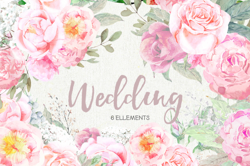watercolor-summer-wedding-clipart