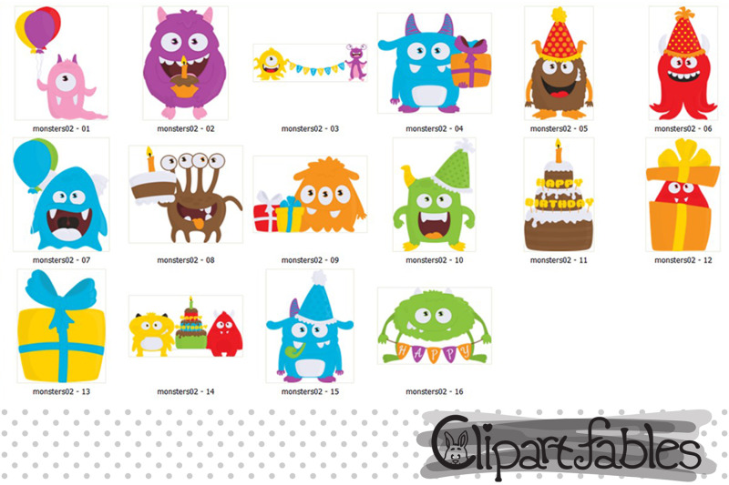 monster-birthday-party-clipart-weird-creature-creepy-aliens