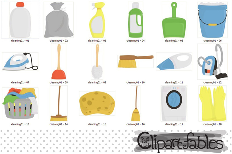 cleaning-clipart-instant-download-digital-spring-cleaning-clip-art