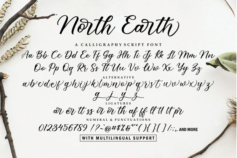 north-earth-a-beautiful-calligraphy-script-font