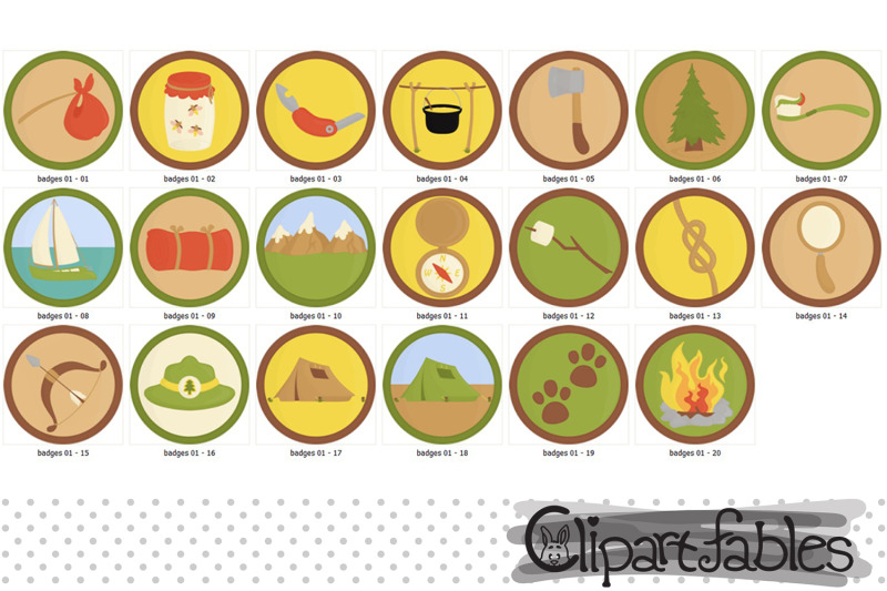 cute-scout-badges-clipart-circle-patch-clip-art