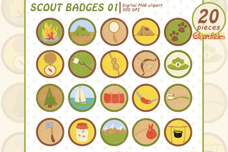 cute-scout-badges-clipart-circle-patch-clip-art