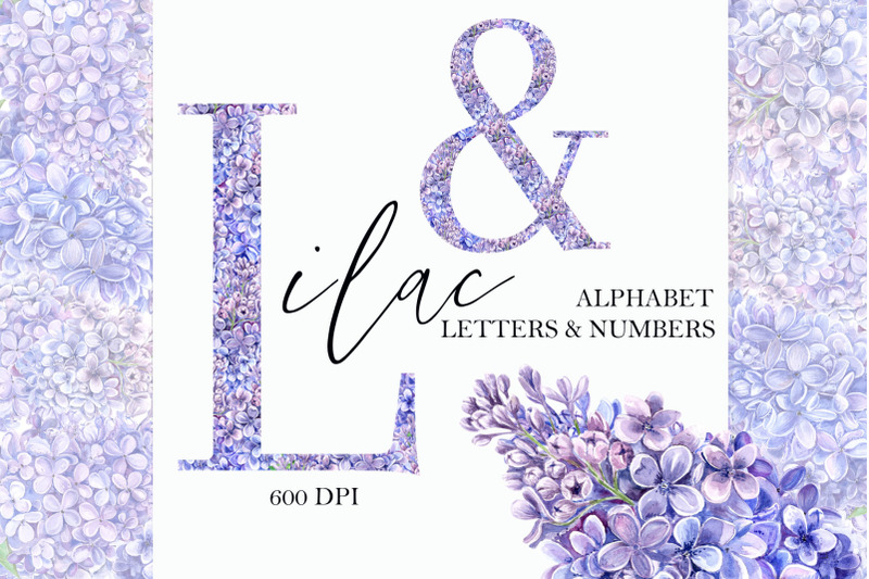 lilac-floral-alphabet