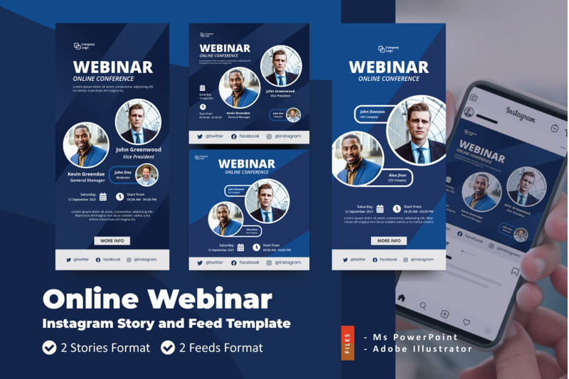 online-webinar-instagram-story-and-feed-social-media-template