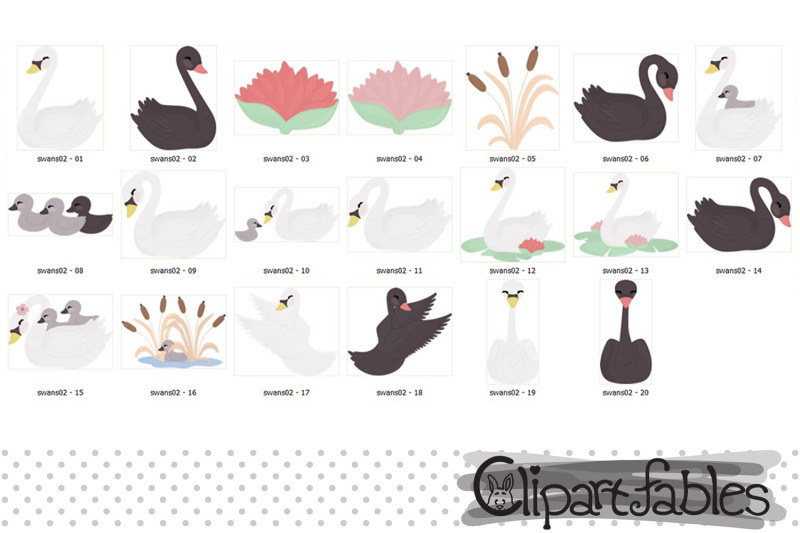 cute-swan-clipart-mother-and-baby-mothers-day