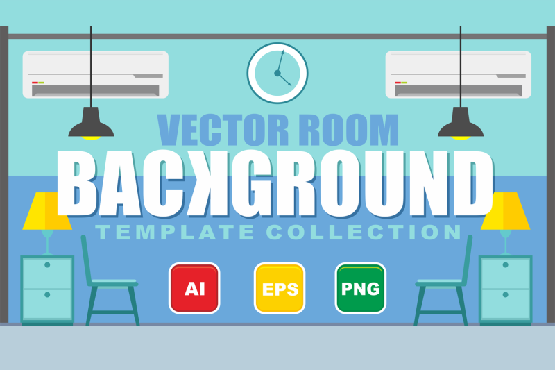 vector-room-background-template-collection