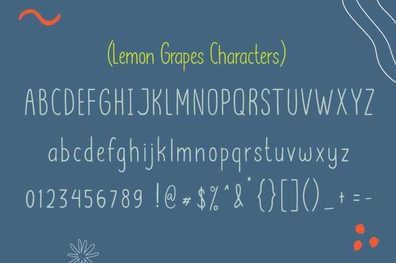 lemon-grapes