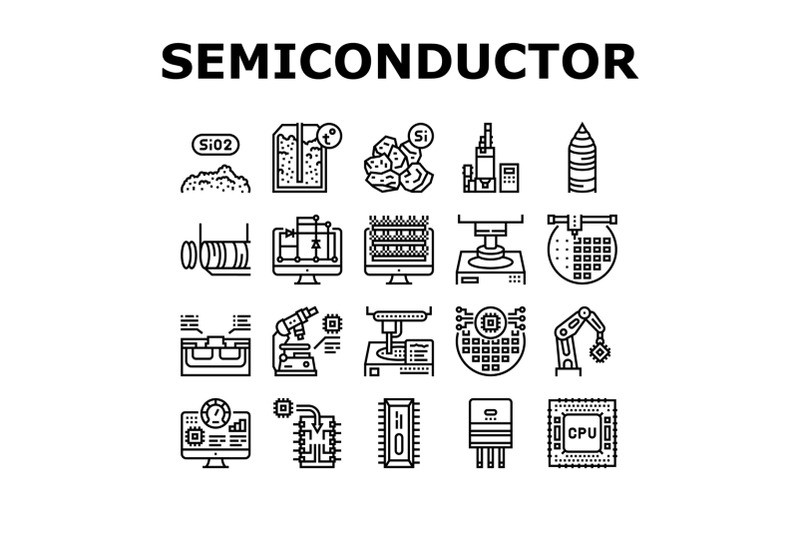 semiconductor-manufacturing-plant-icons-set-vector