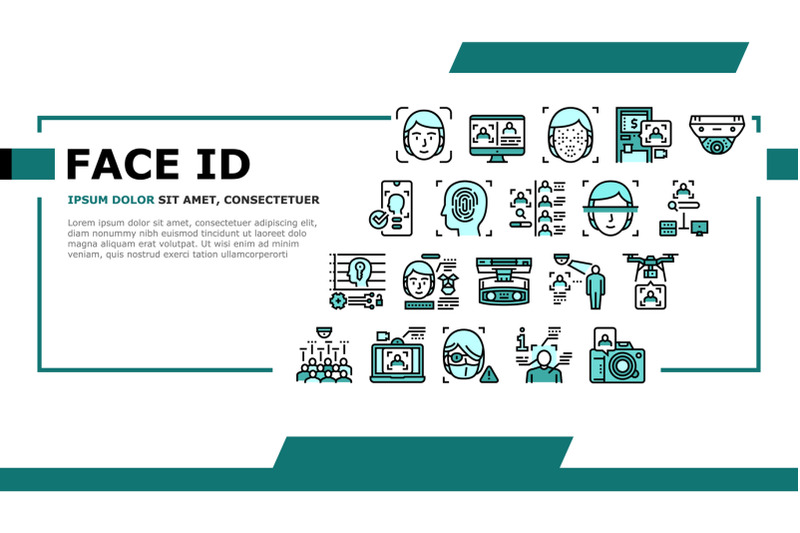 face-id-technology-landing-header-vector