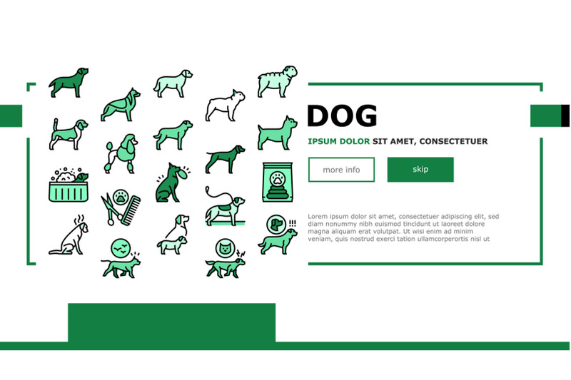 dog-domestic-animal-landing-header-vector