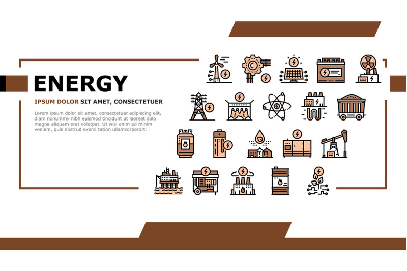 energy-electricity-and-fuel-power-landing-header-vector