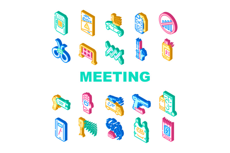 protests-meeting-event-collection-icons-set-vector