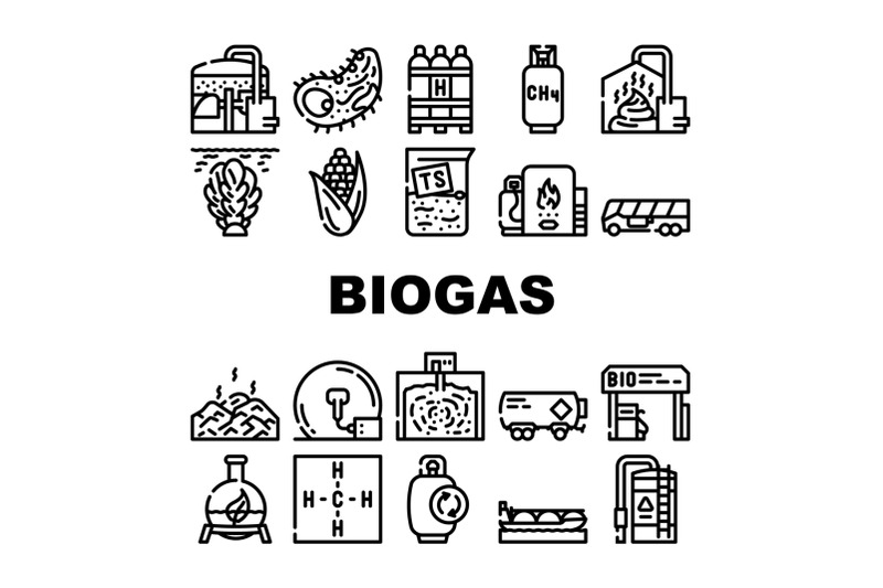 biogas-energy-fuel-collection-icons-set-vector