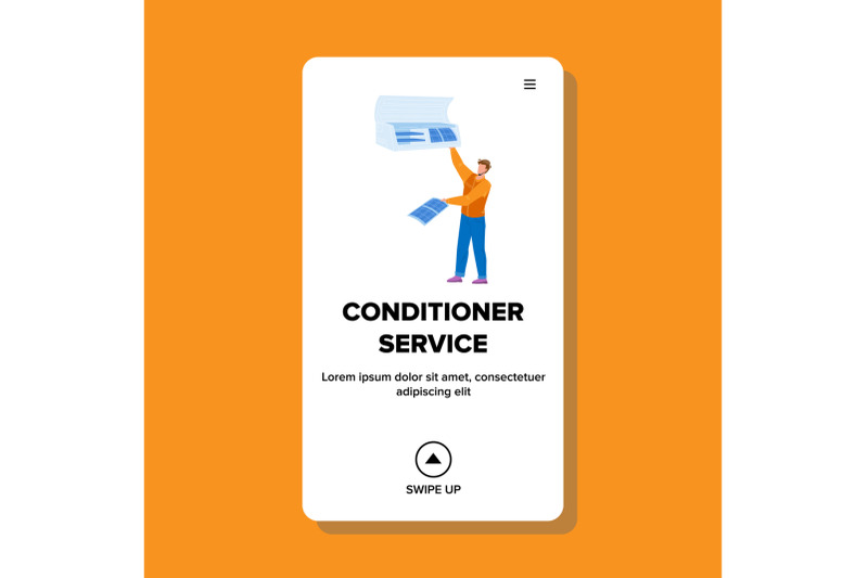 conditioner-service-worker-repair-equipment-vector