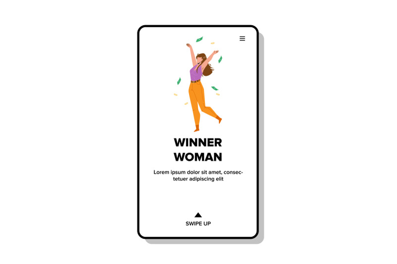 winner-woman-celebrate-won-money-prize-vector