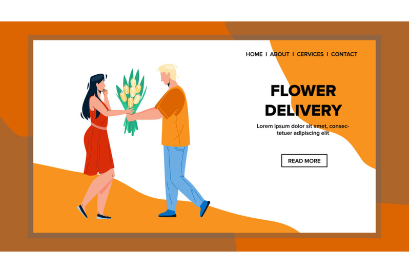 flower-delivery-service-delivering-client-vector