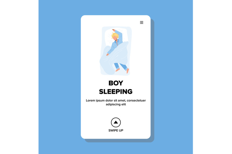 boy-sleeping-in-comfortable-bed-furniture-vector