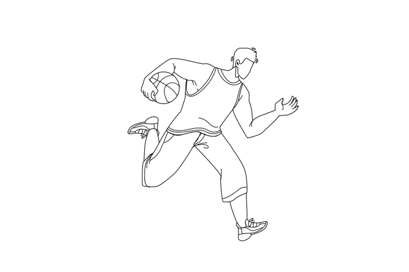 basketball-player-man-running-with-ball-vector