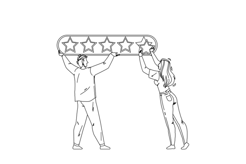 online-survey-form-filling-people-couple-vector