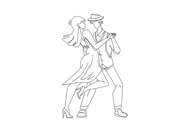 salsa-dancing-performing-dancers-couple-vector-illustration