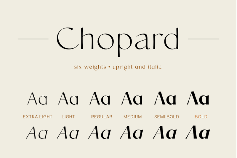 chopard-font-family