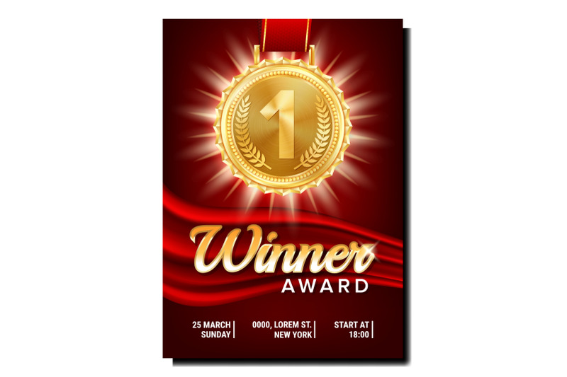 winner-award-creative-promotional-banner-vector