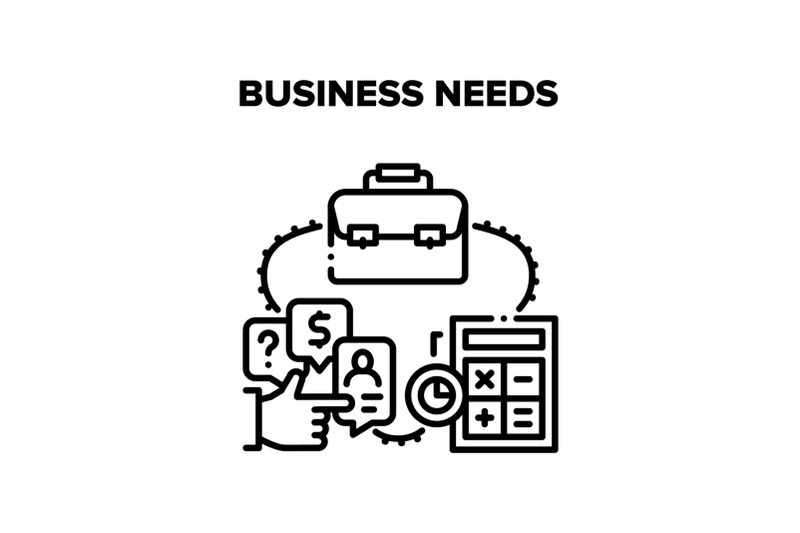 business-needs-vector-black-illustration