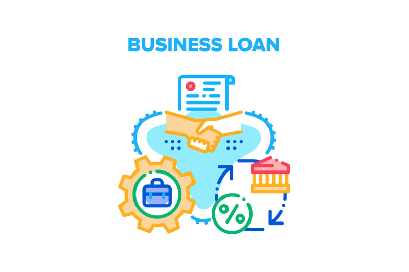 business-loan-vector-concept-color-illustration