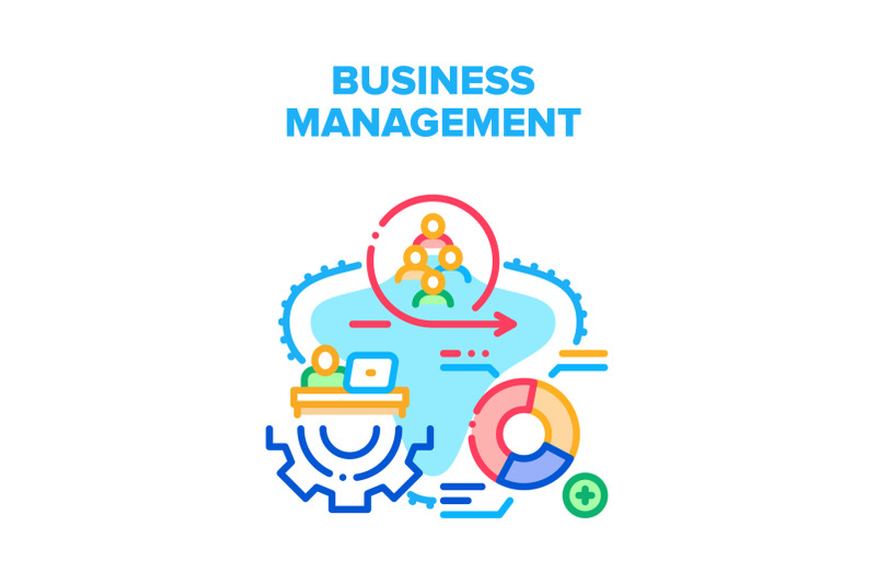 business-management-work-vector-concept-color