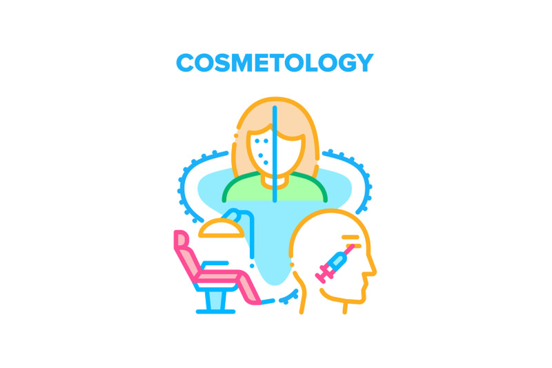 cosmetology-vector-concept-color-illustration