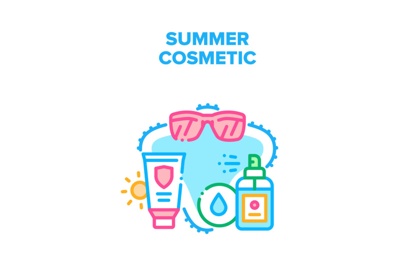 summer-cosmetic-vector-concept-color-illustration