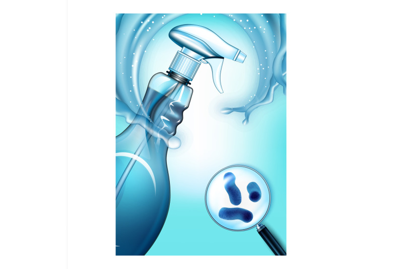 hand-sanitizer-spray-creative-promo-poster-vector