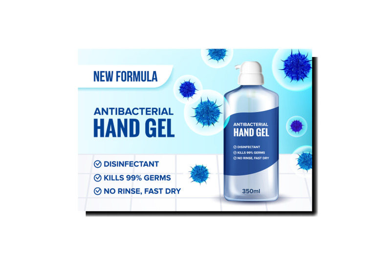 antibacterial-hand-gel-promotion-poster-vector