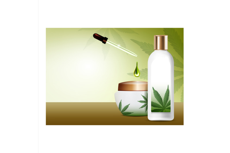 herbal-conditioner-creative-promo-poster-vector