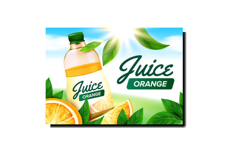 orange-juice-drink-creative-promo-banner-vector