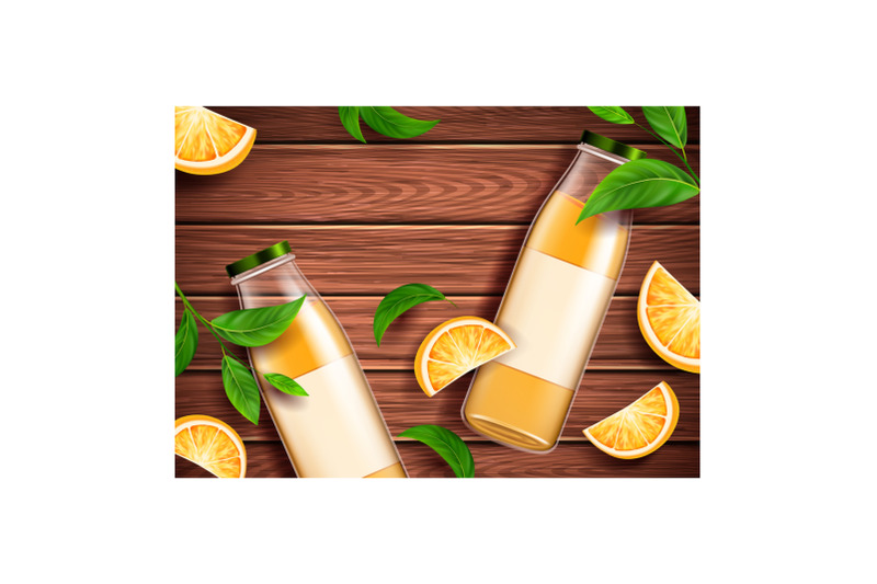 orange-juice-beverage-creative-promo-banner-vector